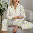 thumbnail image 6 of Sikiie Colorful Dandelion Pajamas for Women Set, Womens Pajama Sets, Lounge Sets for Women, 2pjs for Women-X-Large, 6 of 7