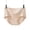 Pink, variant on Women Ribbed Fabric Cotton Briefs, Soft Breathable Daily Panties M-XL