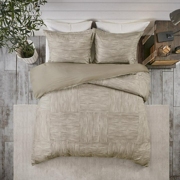 Madison Park Walter 3 Piece Printed, Madison Duvet Cover Set Taupe