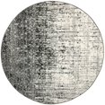 thumbnail image 1 of Safavieh Collection Rétro RET2770-9079 Tapis Rond Moderne Abstrait Noir et Gris Clair (Diamètre 6 Pieds), 1 of 3