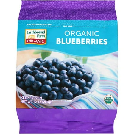 Earthbound Farm Organic Organic Blueberries, 10 oz - Walmart.com