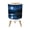 Color 2, variant on Small Trash Can with Lid Serene Mountain Landscape Misty River Pine Trees Peaceful 1.8 Gallon Dog Proof Trash Can Round Garbage Can Waste Bin Wastebasket for Bathroom Bedroom Living Room