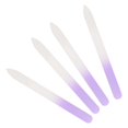 thumbnail image 5 of Unique Bargains Glass Double-sided Nail File Manicure Tool 4 Pcs Purple, 5 of 6