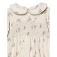 thumbnail image 6 of Modern Moments by Gerber Baby Girl Smocked Long Sleeve Bubble Romper, Sizes 0/3 Months - 24 Months, 6 of 11