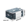 thumbnail image 1 of Dvkptbk Storage Quilt Storage Bag Hand Luggage Moving Packing Bag Large Capacity Household Wardrobe Dusts Bag Home Essentials, 1 of 1