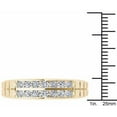 thumbnail image 4 of 3/4 Carat T.W. Diamond Men's 14kt Yellow Gold Wedding Band, 4 of 5