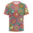 thumbnail image 3 of T-shirt Décontracté pour Hommes Personnalisé Personnalisé Imprimé 3D Mode Été Manches Courtes Col Rond Haut Garçons Mode Urbaine Harajuku T-Shirts, 3 of 4