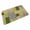 B, variant on Coir Doormat with Nonslip Vinyl Backing, Absorbent Welcome Mat for Outdoor Entry Way & Front Porch Decor B