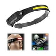thumbnail image 1 of WIFKLSIIPG Headlamp Rechargeable Motion Sensor Head Lamp Camping Accessories 6 Modes Super Bright Head Light for Forehead LED Headlamp for Camping Hiking Running Repairing Fishing, 1 of 7