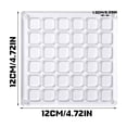 thumbnail image 2 of Clear Acrylic Magnetic Display Box Transparent Storage Showcase Dustproof Case for Collectibles and Decor 36 Boxes, 2 of 6