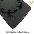 thumbnail image 6 of Rearview Mirror Glass with Backing Plate Blue Heated Left for BMW 550i 525i 528i, 6 of 6