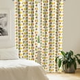 thumbnail image 2 of Ambesonne Hedgehog Curtains, Different Trees Animals, Pair of 28"x95", Multicolor, 2 of 5