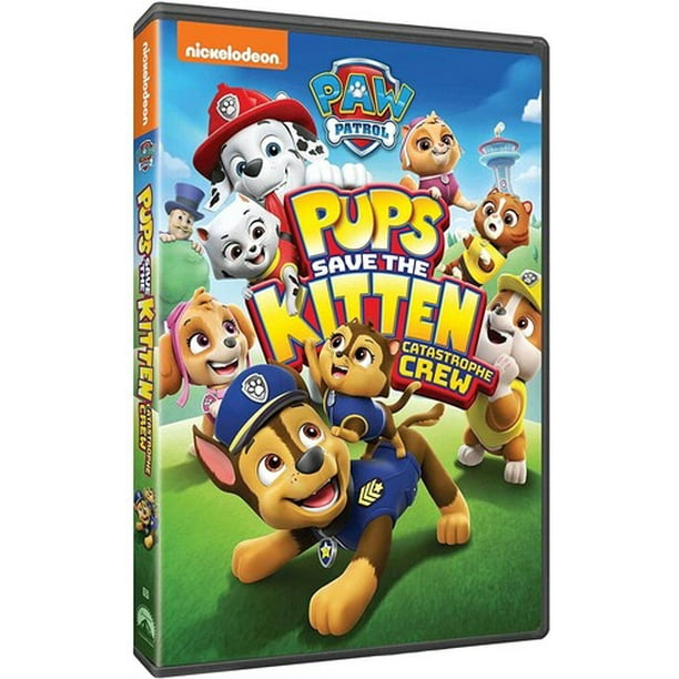 Paw Patrol Pups Save The Kitten Catastrophe Crew Dvd Walmart Com Walmart Com