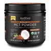 Nutiva Organic MCT Powder with Prebiotic Acacia Fiber, Chocolate, 10.6 Ounce