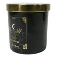 thumbnail image 4 of Wicca Witchcraft Mystic Tarot The Moon Black Opium Scented Candle With Gold Lid, 4 of 9