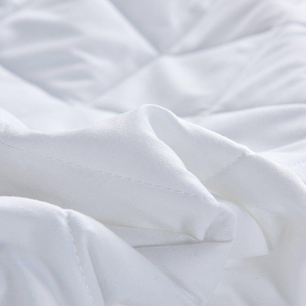 NC Quilted Microfiber Mattress Pad, Twin Size - Deep Pocket
