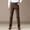 Brown, variant on Mens Work Pants Stretch Corduroy Corduroy Regular Casual Straight Leg Pant Pant Holiday Wear