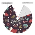 thumbnail image 2 of Sikiie Merry Christmas 30-48 inches {designName} Print Christmas Tree Skirt Snowman Xmas Tree Skirt with Edge Christmas Decorations for Holiday Party36", 2 of 7
