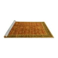 thumbnail image 2 of Ahgly Company Machine Washable Indoor Rectangle Oriental Yellow Industrial Area Rugs, 4' x 6', 2 of 4