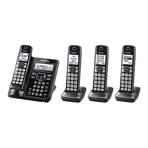 Panasonic Cordless Phones with Answering Machine - 4 Handsets - image 2 of 3