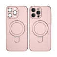 thumbnail image 6 of Nalacover for iPhone 16 Pro Max Invisible Stand Magnetic Case for Women Men,Compatible with MagSafe Charger,Shockproof Slim Support Car Mount Phone Case with All-inclusive Camera Lens Film,Pink, 6 of 7