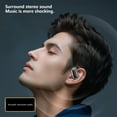 thumbnail image 6 of Mini with USB-C Charging - Open-Ear Bluetooth Bone Conduction Sport Headphones - Sweat Resistant Wireless Earphones for Workouts and Running - Built-in Mic, with Hair Band - Black, 6 of 6