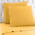 thumbnail image 3 of Carson Carrington  Frederiksvaerk 4-piece 1000 Thread Count Egyptian Cotton Bed Sheet Set Grey Queen, 3 of 5