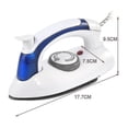 thumbnail image 5 of Travel Mini Iron, Portable Steam Iron For Clothes, Handheld Steamer, Steam Iron, With Non-stick Sole Plate, Steam Ironing And Dry Ironing, Fast Heated, 5 of 5