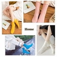 thumbnail image 5 of LEZMORE Women's Ruffle Socks, 6Pairs Cute Frilly Ankle Turn-Cuff Casual Socks, Frilly Edged, Knit Cotton Lettuce Crew Sock, 5 of 9