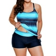 thumbnail image 4 of TFixol 2021 Traje de baño dividido de talla grande europeo y americano para mujer gorda, 4 of 7