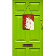 thumbnail image 2 of Carolines Treasures SS4737DS1216 Scottish Terrier Flocons de Neige Rouges Impressions Murales Ou de Porte en Métal Aluminium pour Noël, 2 of 2