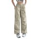 thumbnail image 2 of TRKIYQC Pantalones Cargo Largos para Mujer, Pantalones Rectos Transpirables Casuales Sueltos Grises TRKIYQC  moda, 2 of 10