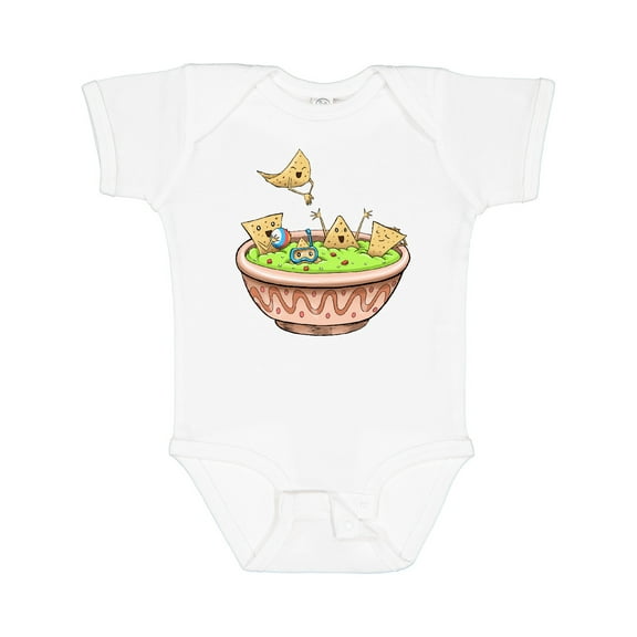 Inktastic Nachos Partying in Guacamole Boys or Girls Baby Bodysuit