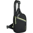 thumbnail image 2 of Travelon Greenlander Anti-Theft Compact Sling, Jet Black, 5" W x 7.25" H x 1.75" D, 2 of 11