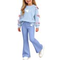thumbnail image 4 of Cethrio Girls Casual Outfit Sets, Spring Fall 2 Piece Princess Long Sleeve Girls' Clothing Sets Blue Size 14-15 T, 4 of 7