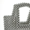 thumbnail image 3 of YIFEI Women Macaron Colored Acrylic Beaded Tote Handmade Bags for Wedding Evening Party, 3 of 5