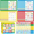 thumbnail image 1 of Juego de bingo SpriteGru Alphabet Animal Sight Word Number Kids, 1 of 7