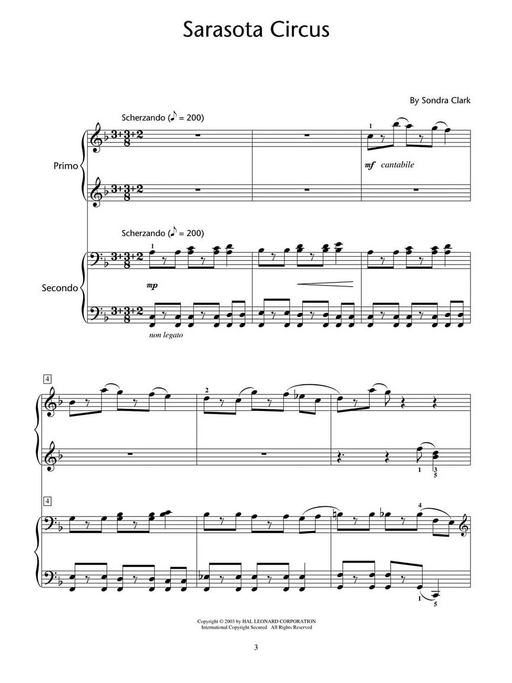 Florida Fantasy Suite: Hal Leonard Student Piano Library Intermediate Composer Showcase