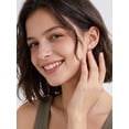 thumbnail image 4 of ChicSilver 925 Sterling Silver Heart Stud Earrings for Women, Hypoallergenic Love Heart Earrings Sensitive Ears, Birthday Valentine Gift for Her Mom, 4 of 9