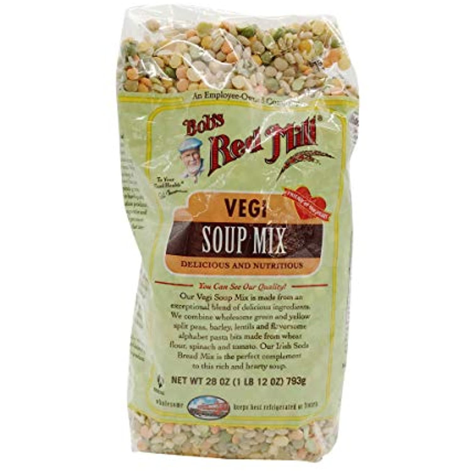 Bobs Red Mill, Vegi Soup Mix, 28 Oz