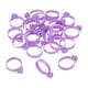 thumbnail image 1 of 24 piezas de ataduras para bolsas de pastelería, ataduras para bolsas de glaseado, clips de decoración de silicona para cupcakes y galletas, morado, 1 of 6