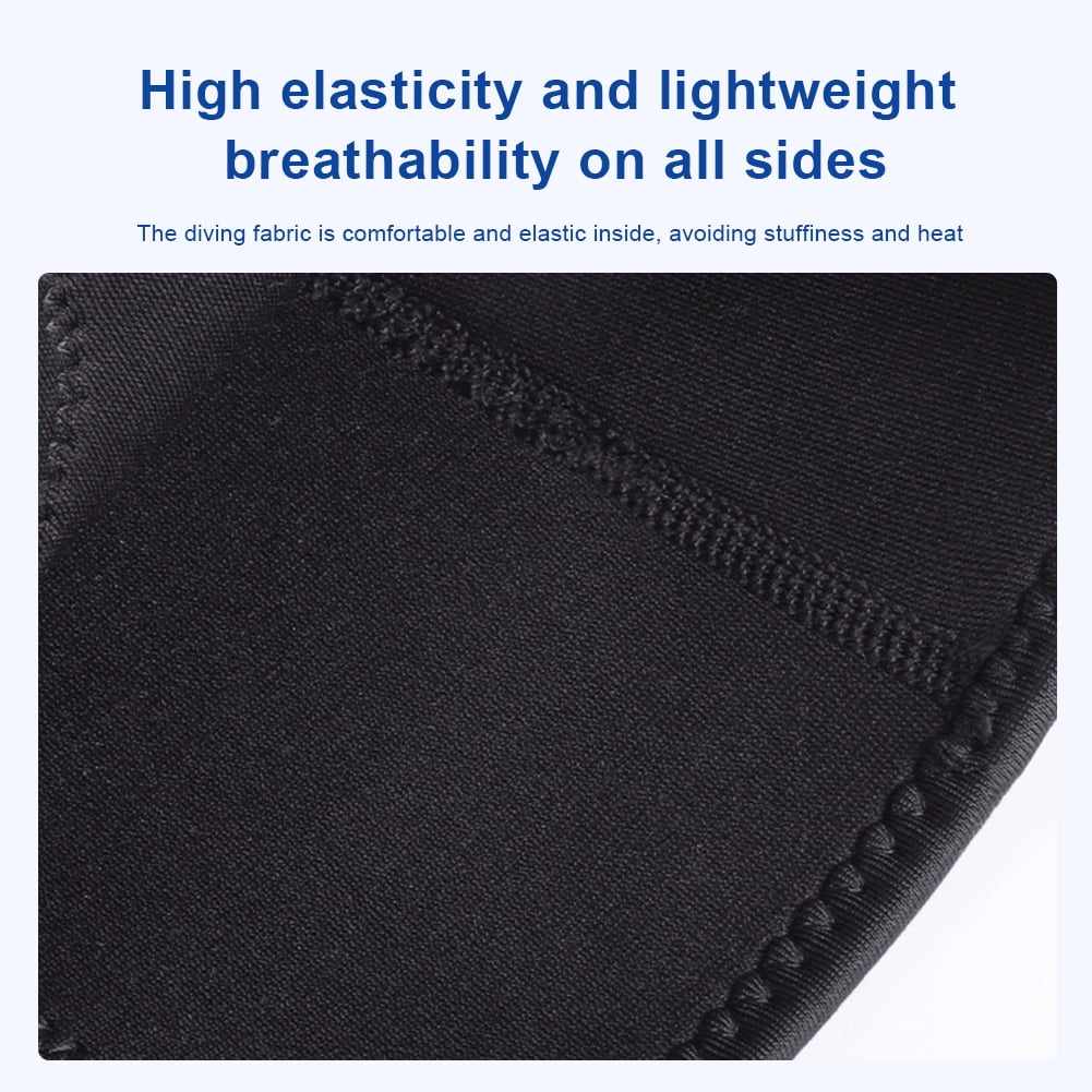 Hinged Knee Brace with Side Stabilizers Sports Knee Protector for Knee Pain (L)