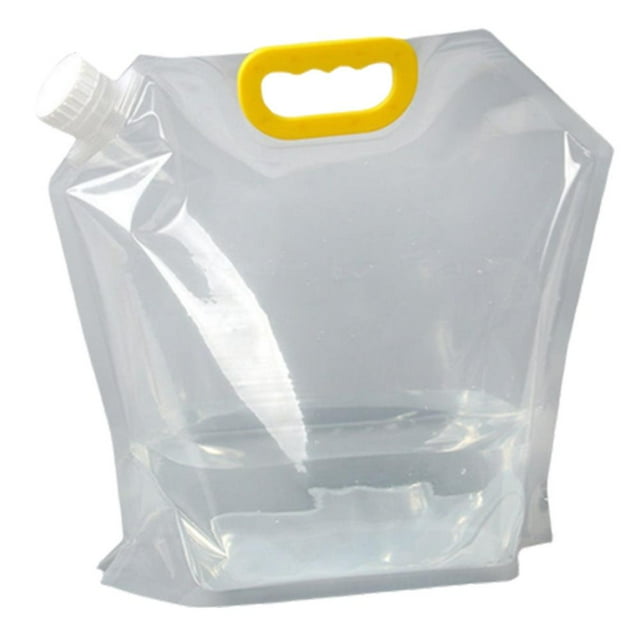 Sac d'Eau Pliable Pichet d'Eau Portable Contenant Porte-Boisson Rangement P1E5 U K