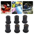 thumbnail image 3 of M6 Rubber Well Nuts,Neoprene Expansion Nuts for Motorcycle,Canoe, Boat, Kayak, 3 of 7