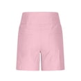 thumbnail image 5 of BLVB Bermuda Shorts for Women Fashion Straight Leg High Waisted Knee Length Chino Shorts with Pockets Summer Vacation Outfits, 5 of 7