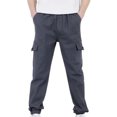 thumbnail image 2 of CAICJ98 Cargo Pants for Boys Elastic Waist Pull On Trousers Kids Casual Baggy Hiking Joggers Sweatpants Teen Boy Clothes,Size 8-9 Years, 2 of 4
