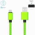 thumbnail image 2 of Cable USB tipo C de 2m, cargador de carga rápida QC3.0, Cable de datos tipo C para POCO F3 Pro X4 X3GT M4 M3 10C Xiaomi Redmi note 11 10S 9 9A1 m Gao Jinjia LED, 2 of 2