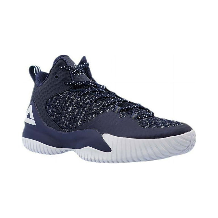 DA073421 Mens Peak Street Ball Master LW Navy White Basketball