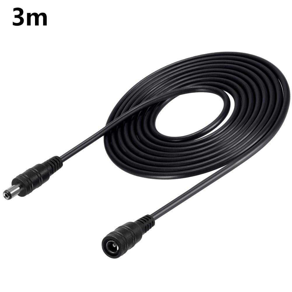 DC 12V Power Adapter 3/5/10M Extension Cable 5.5*2.1mm Male Female Power Cord 