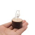 thumbnail image 2 of (tree, lotus) wooden card holder for wedding/party, 2 of 14